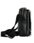 Military Crossbody XS, &pound;575, Handbags, Black, Leather, Side view